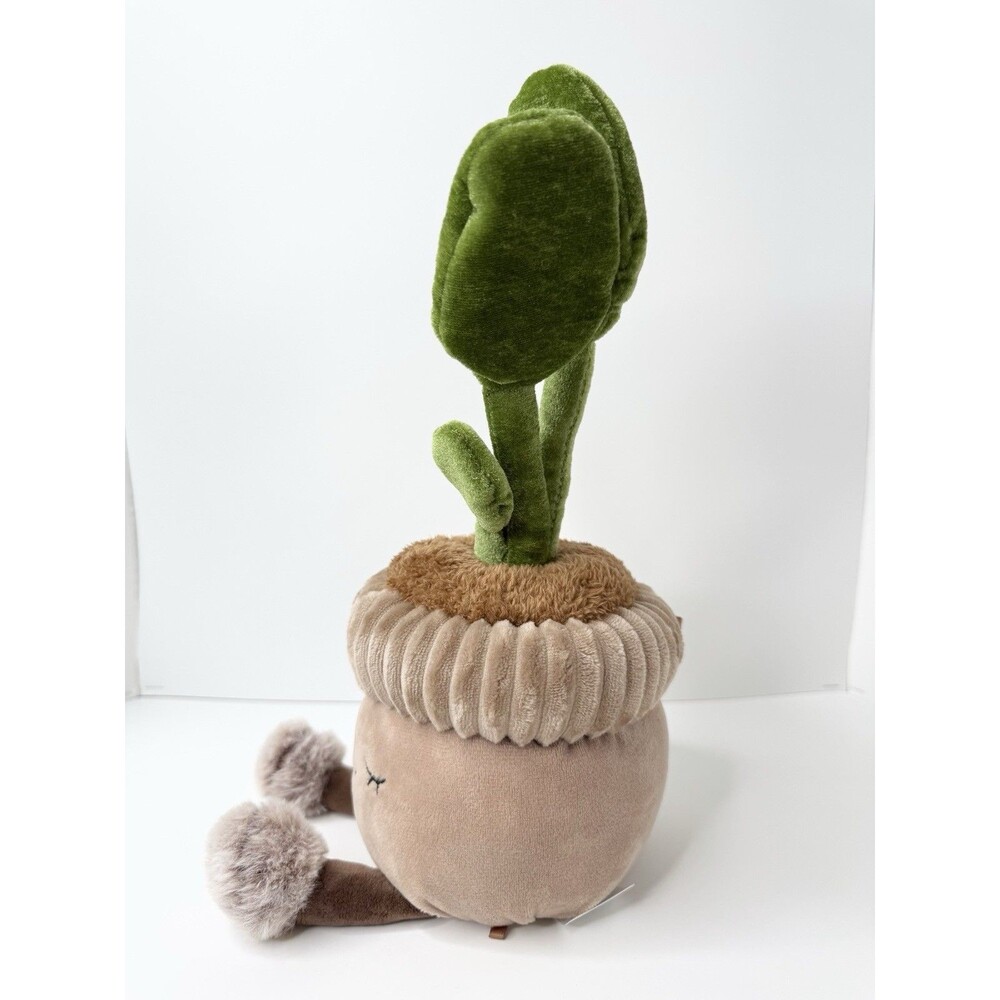 Greenhouse by Russ Pilea Potted Succulent Plant Plush 12" with Floppy Legs - Picture 4 of 9